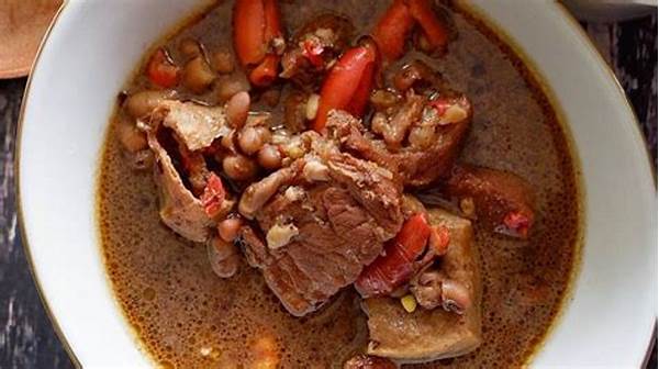 Brongkos: Kuliner Khas Jogja Dengan Kuah Santan Hitam Gurih