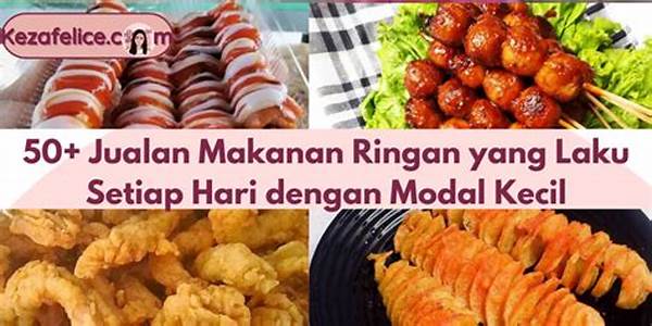 Jualan Makanan Yang Laku Setiap Hari Dengan Modal Kecil