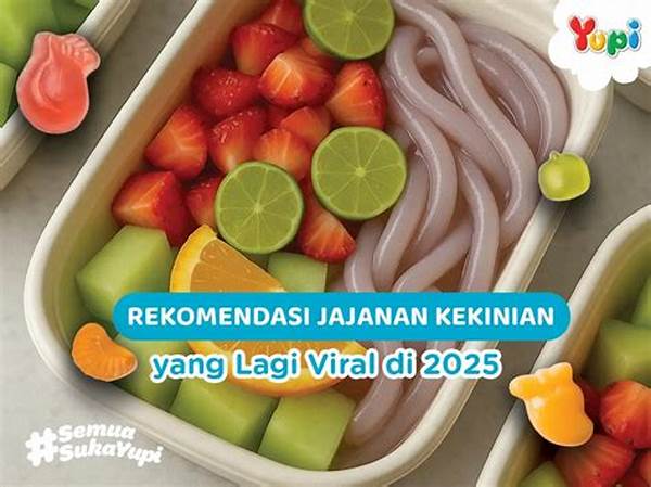 Jajanan Kekinian Murah Meriah 2025 Yang Viral Di Sosial Media