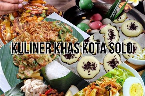 Kuliner Khas Solo Yang Melegenda Sejak Zaman Dahulu