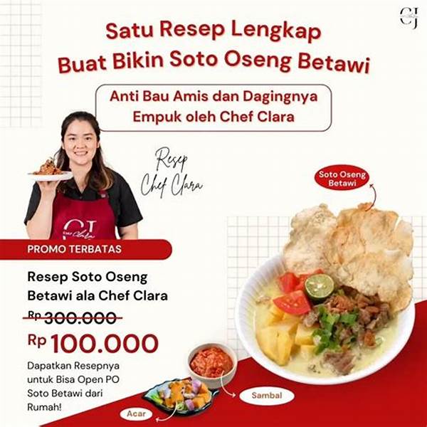 Soto Betawi Oseng: Inovasi Street Food Yang Bikin Heboh, Daging Osengnya Bikin Lidah Bergoyang!
